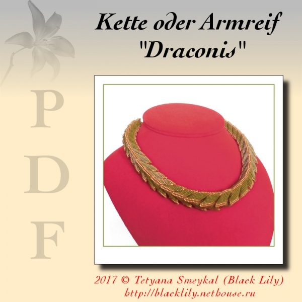 Anleitung  Kette und Armband "Draconis"