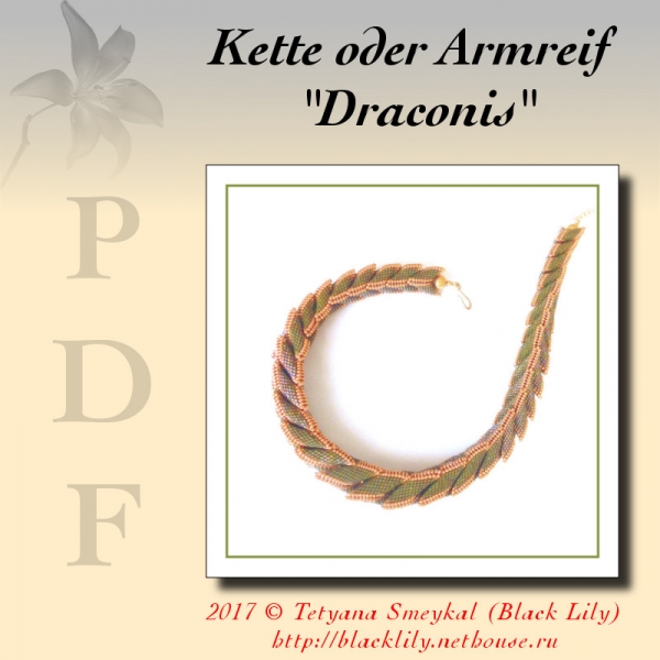 Anleitung  Kette und Armband "Draconis"