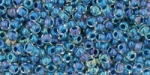 TR-11-188  Inside-Color Luster Crystal/Capri Blue-Lined, 10g