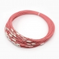 Preview: Steel Wire Necklace Cord, orange