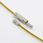 Preview: Steel Wire Necklace Cord, Gold