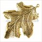 Preview: Leaf, Antique gold
