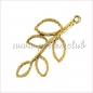 Preview: Leaf, Antique gold