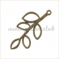 Preview: Leaf, Antique bronze