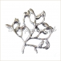 Preview: Leaf, Antique silver