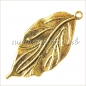Preview: Leaf, Antique gold