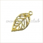 Preview: Leaf, Antique gold