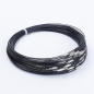 Preview: Steel Wire Necklace Cord, Black