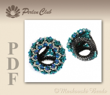 Tutorial Brooch scarf holder "Margo"
