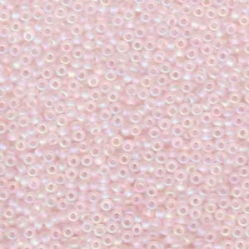 11-0155FR, Matted Transparent Pale Pink AB, 10g