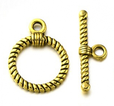 T-Clasp Anticgold