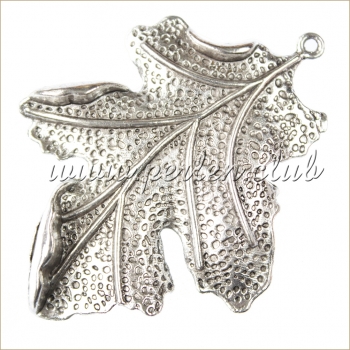 Leaf, Antique silver