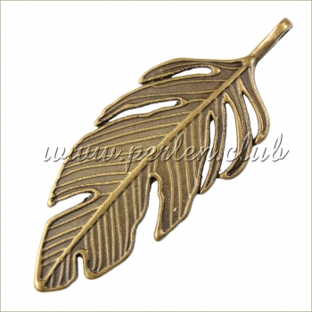 Leaf, Antique bronze
