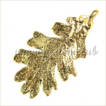Leaf, Antique gold