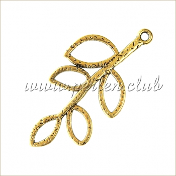 Leaf, Antique gold