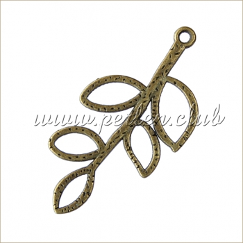 Leaf, Antique bronze