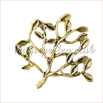 Leaf, Antique gold
