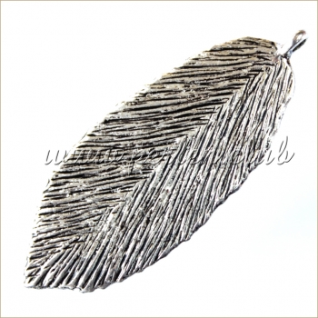 Leaf, Antique silver