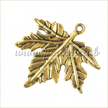 Leaf, Antique gold