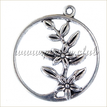 Leaf, Antique silver