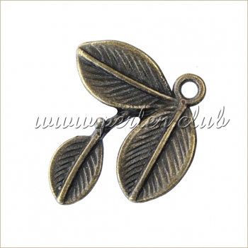 Leaf, Antique bronze