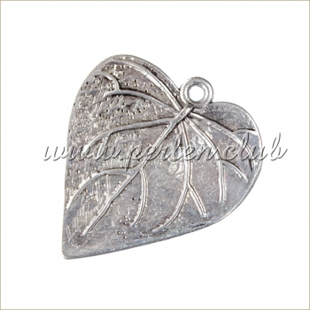 Leaf, Antique silver
