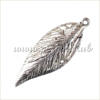 Leaf, Antique silver