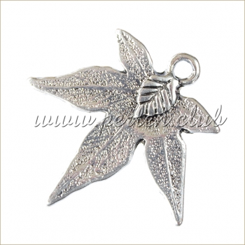 Leaf, Antique silver