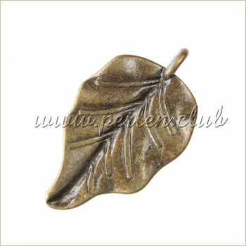 Leaf, Antique bronze
