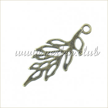 Leaf, Antique bronze
