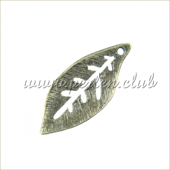 Leaf, Antique bronze