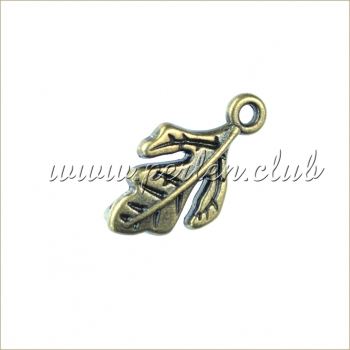 Leaf, Antique bronze