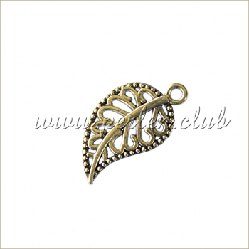 Leaf, Antique gold