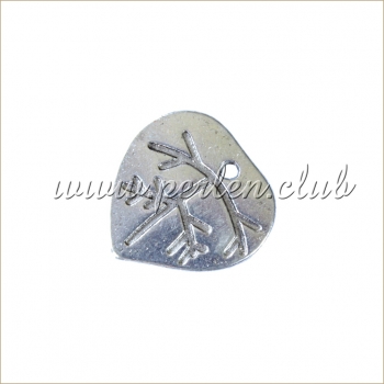 Leaf, Antique silver