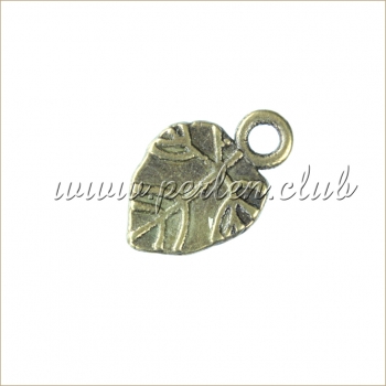 Leaf, Antique bronze