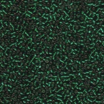 DB0148 Silver Lined Green, 5g