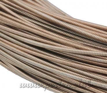 Hard French Wire 1mm, Light Bronze