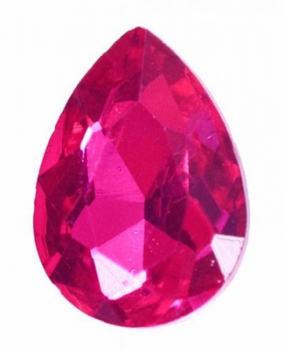 Tropfen 18x13mm, Fuchsia