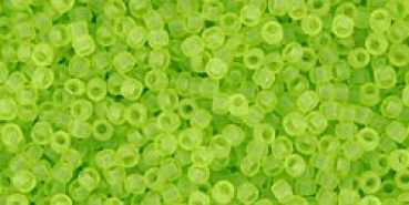 TR-15-4F Transparent-Frosted Lime Green, 5g