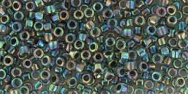 TT-01-783 Inside-Color Rainbow Crystal/Opaque Gray-Lined, 5g