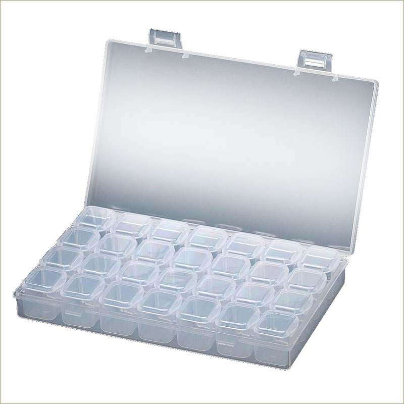 Polypropylene Plastic Bead Storage Containers