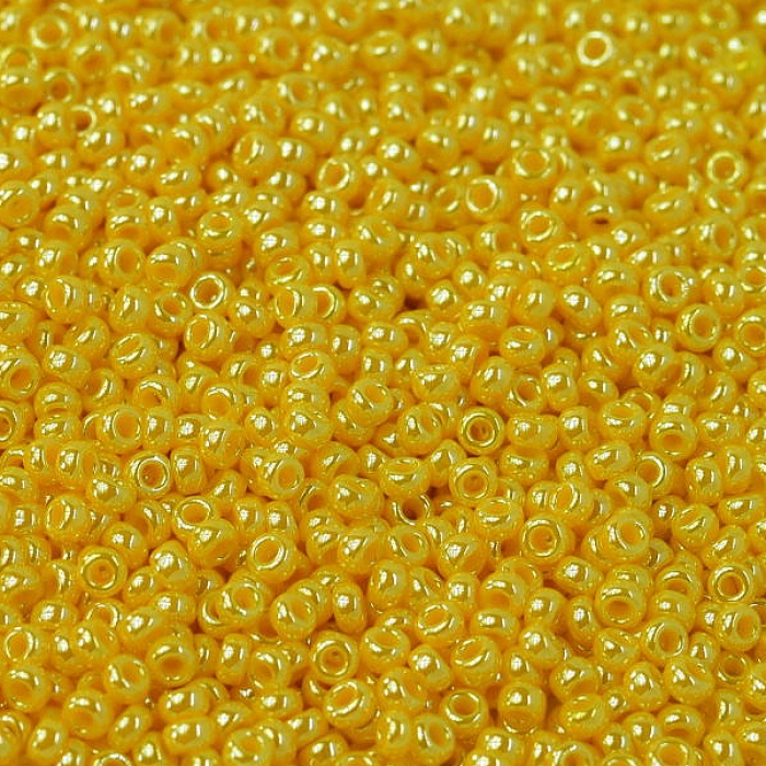 11-0422D, Opaque Dark Yellow Luster, 10g