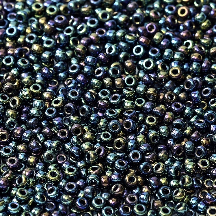 11-0455, Metallic Variegated Blue Iris, 10g