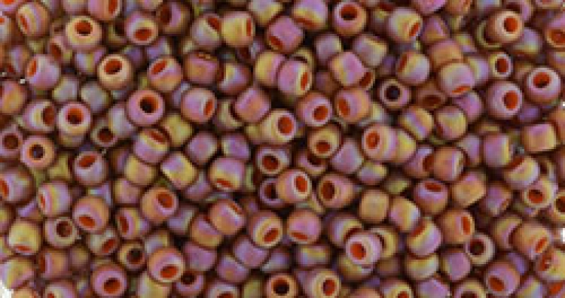 TR-11-2640F Semi Glazed Rainbow - Burnt Orange, 10g