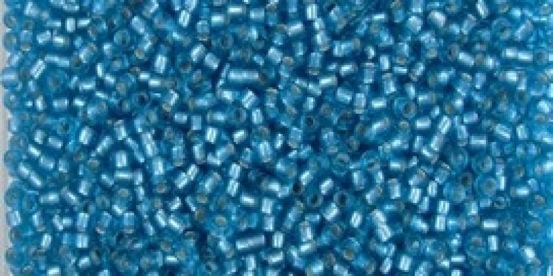 TR-15-23BF Silver-Lined Frosted Dark Aqua, 5g