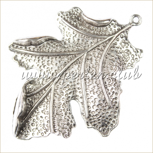 Leaf, Antique silver