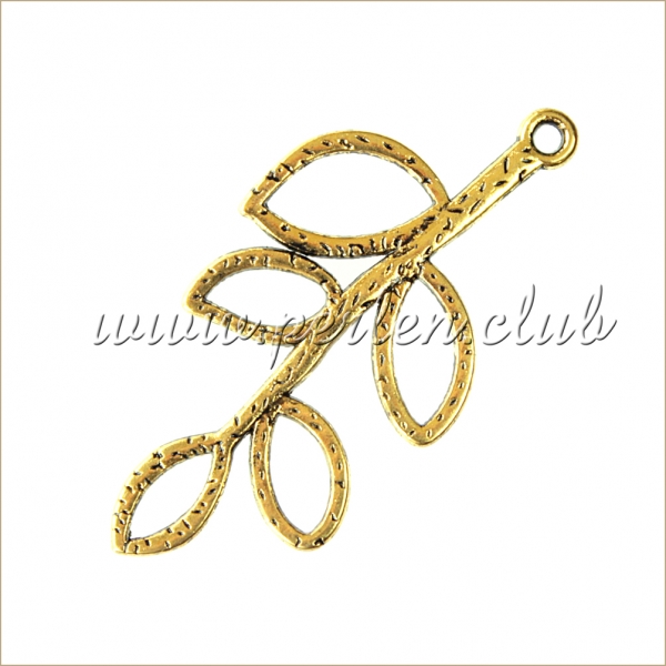 Leaf, Antique gold