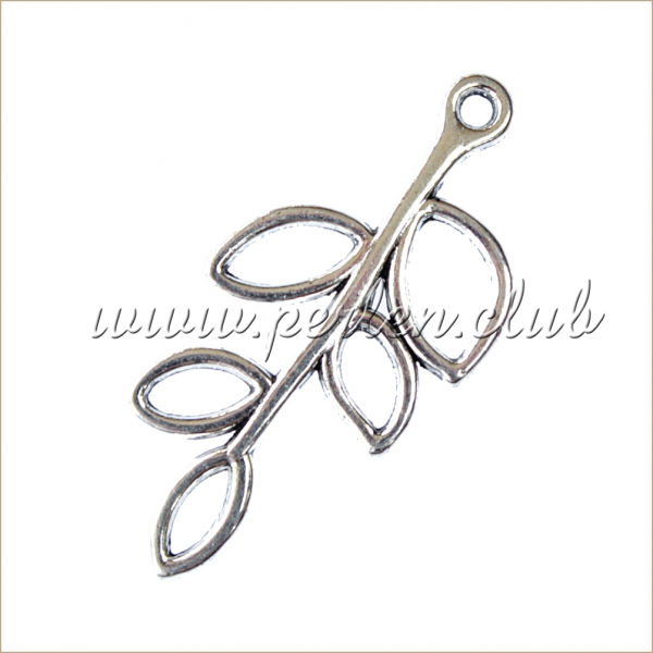 Leaf, Antique silver