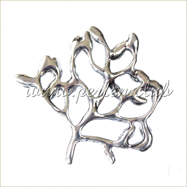 Leaf, Antique silver