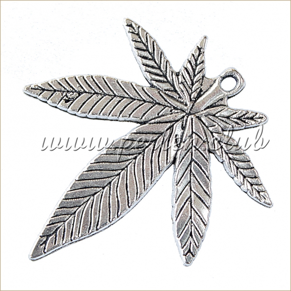 Leaf, Antique silver
